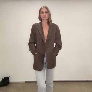 Vintage brown blazer